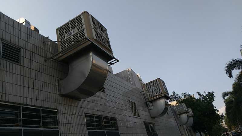 安力科技园中央厨房,新风,排风系统